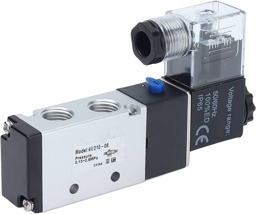 VALVULA NEUMATICA CON SOLENOIDE