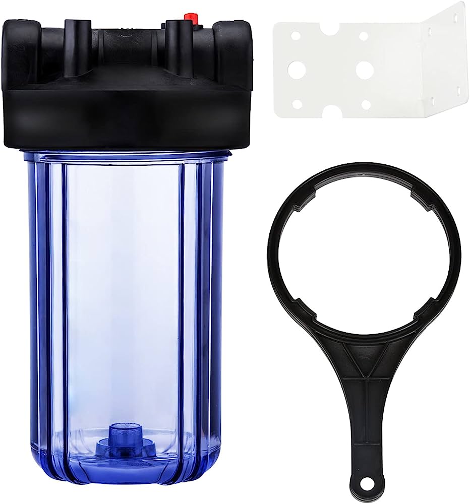 VASO PORTAFILTRO 10 BIG BLUE TRANSPARENTE
